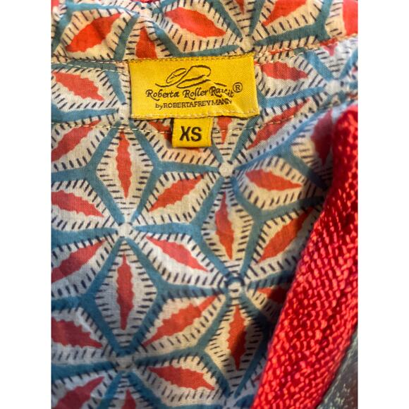 Roberta Roller Rabbit Long Sleeve 100% Cotton Kurta Dress XS - Picture 6 of 6